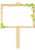 クローバーフレーム【透過PNG】