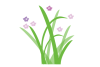 草花のカット透過PNG