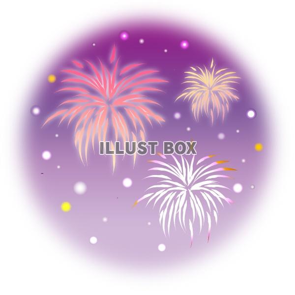 打上げ花火イラスト