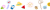 かわいい夏のライン素材【透過PNG】