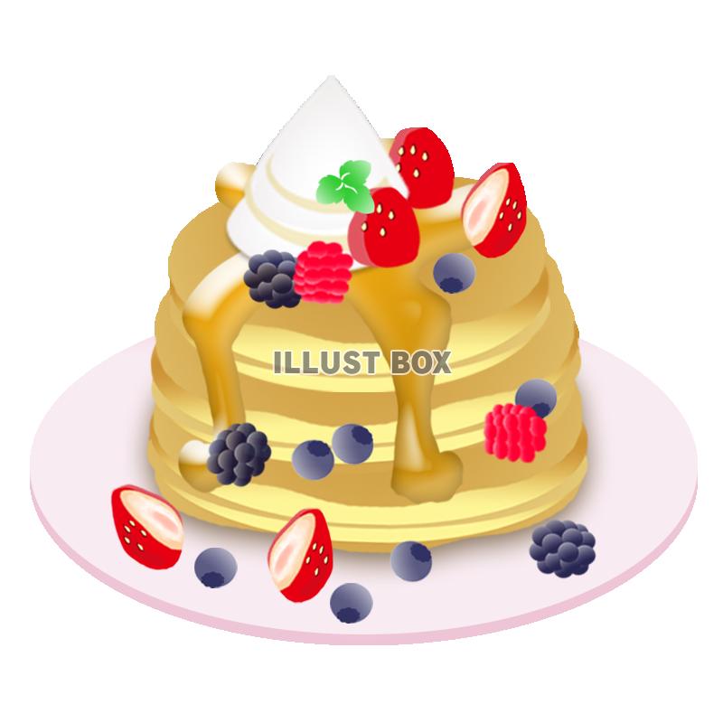 パンケーキ イラスト無料