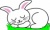 静かにしてね（うさぎ）