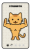 ネコのタロットカード8 力　(透過PNG)