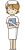 看護師さん正面【透過PNG】