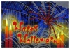 【グリーティングカード】ハロウィンのカード06　HAPPY　HALLOWEEN
