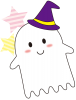 かわいいおばけちゃん【透過PNG】