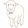 【グリーティング】羊　未年　02