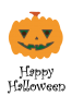 ハロウィーンの可愛いカボチャのPNG