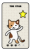 ネコのタロットカード17 星　(透過PNG)