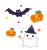 《透過PNG》 ハロウィンのゴーストたち