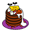 ハロウィンパンケーキ