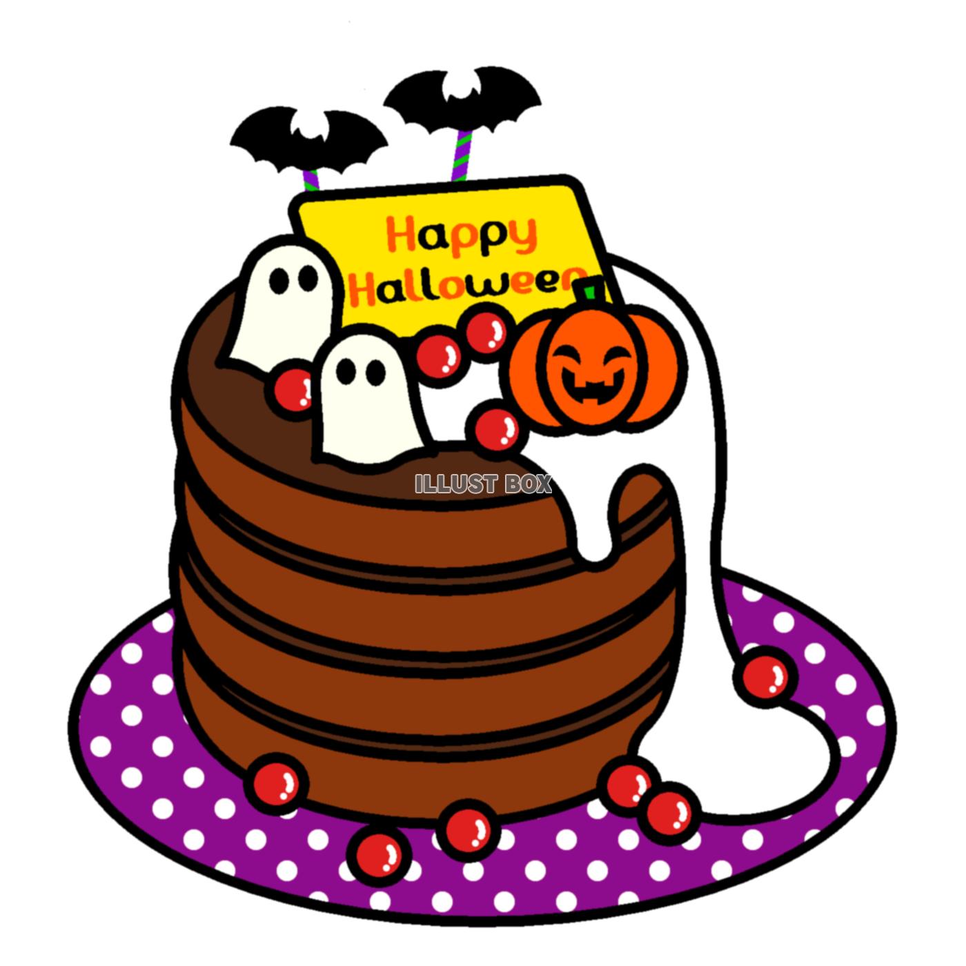 ハロウィンパンケーキ