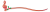 クリスマス　ト音記号と柊のライン【透過PNG】