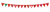 クリスマスガーランド1【透過PNG】