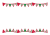 クリスマスガーランドフレーム【透過PNG】