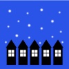 クリスマス〜風景（背景２）