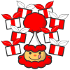 【透過png】くいしんぼサンタ23