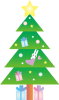 クリスマスツリーうさぎ