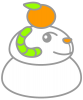 【透過png】ひつじのおかがみ