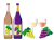 ワインボトル