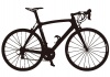 【シルエット】自転車ベクターデータ・EPS　ロードサイクル03