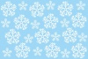 クリスマスに使える雪の結晶の壁紙