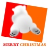 シロクマクリスマスイラスト26