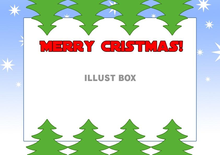 クリスマスのメッセージカード11