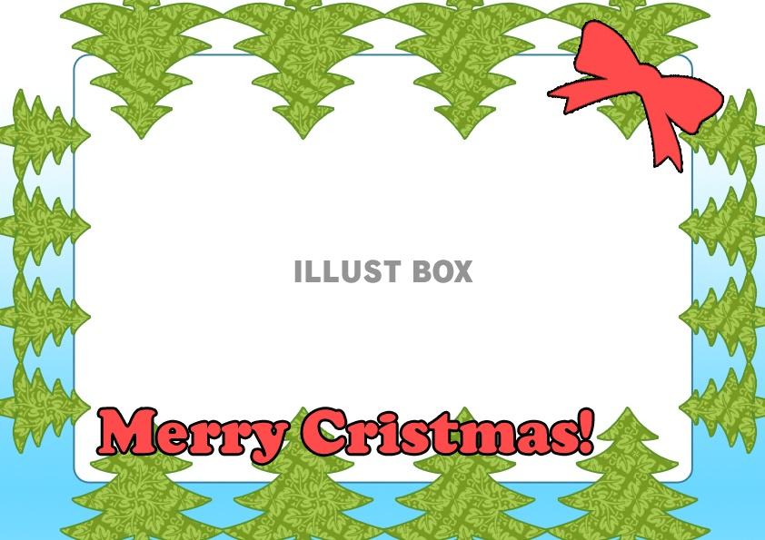 クリスマスのメッセージカード20