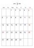 2015年7月縦型カレンダー7