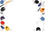 野球グッズが集まるカード　透過png