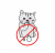 ねこまる・・お酒は禁止【透過】PNG