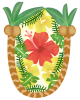 トロピカル・ハワイアン（透過PNG）