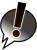フキダシに入ったビックリマーク５【透過PNG】