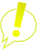 フキダシに入ったビックリマーク９（吹き出し内も透過）【透過PNG】