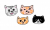 ねこまる・・みんなにこにこ【透過】PNG