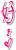 好き(文字・フチと影付き)