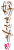 好きです(文字・フチと影付き)