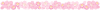 桜がいっぱいのライン　透過png