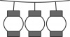 【透過png】３連ちょうちん5