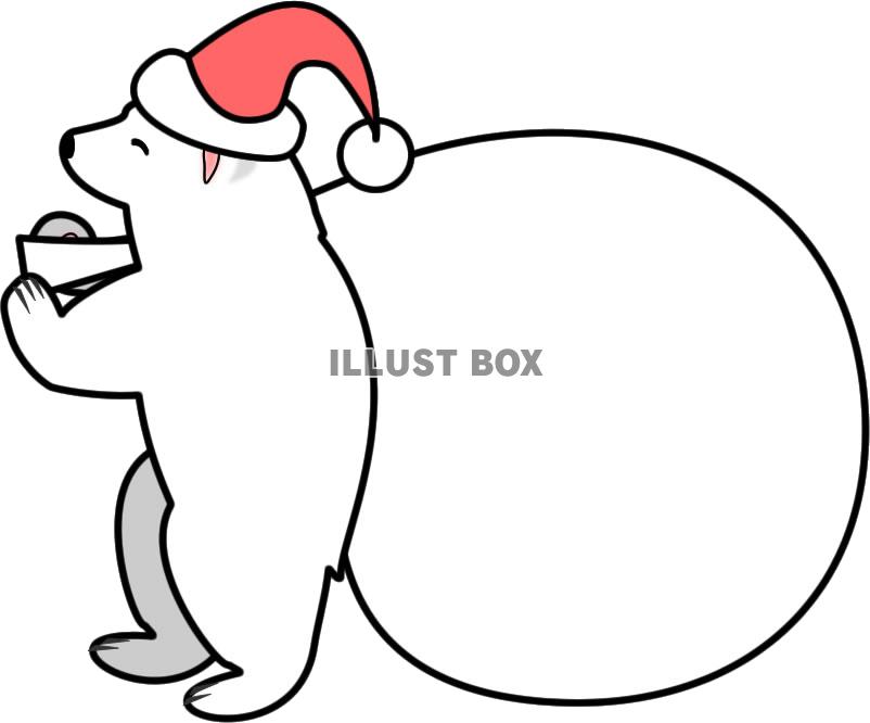 【透過png】クリスマスカード用イラスト2