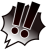 破裂フキダシのビックリマーク５【透過PNG】