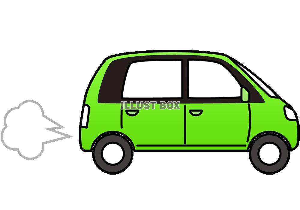 無料イラスト シンプルな車 ６ 透過png