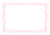 透明感のある桜フレーム３【透過PNG】