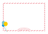 風船のシンプルフレーム２