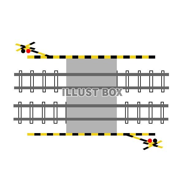踏切 イラスト無料