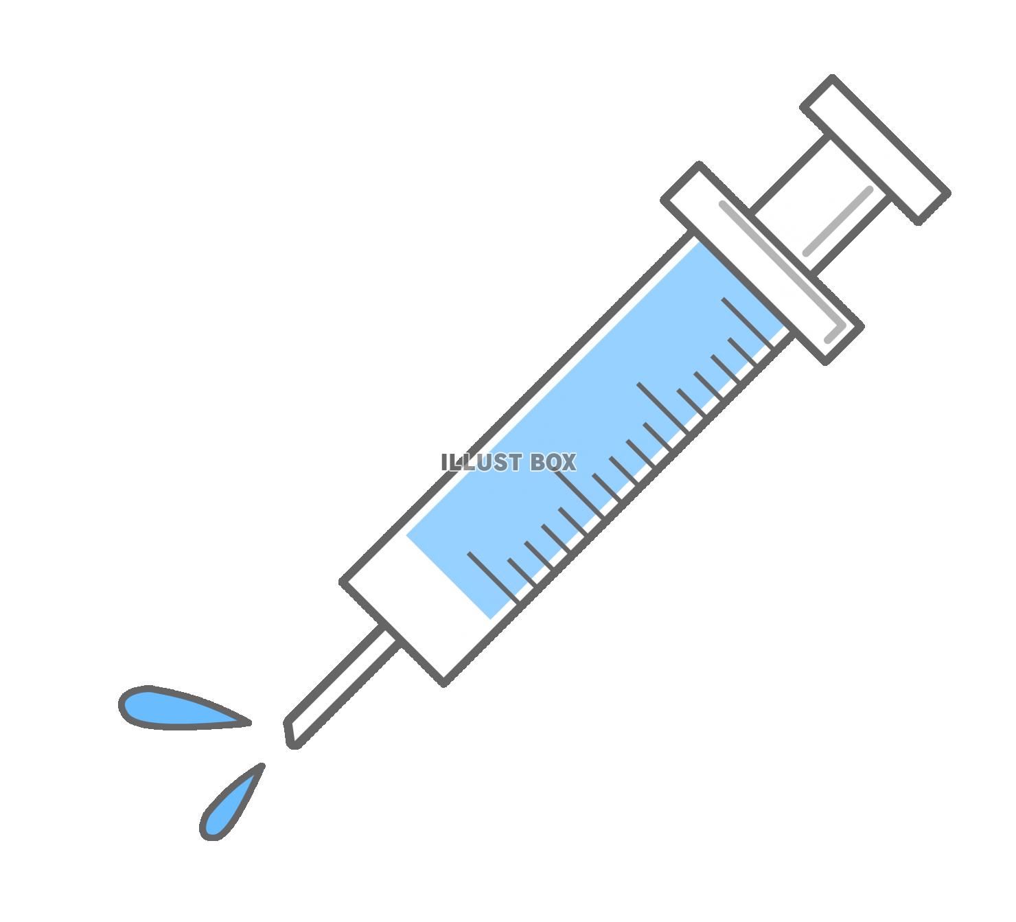 無料イラスト 注射器