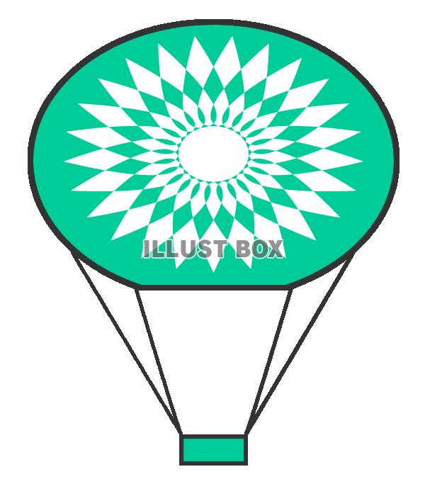 【透過png】緑の気球8