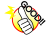 グッド　指アイコン１【透過PNG】