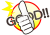 グッド　指アイコン３【透過PNG】